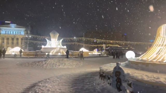 Новогодняя столица России - Новосибирск