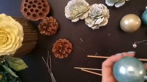 Мастер класс Новогодний букет