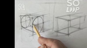 Рисуем кружки в ракурсах.