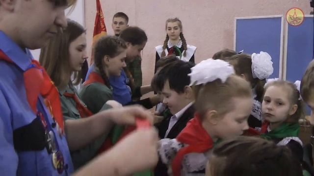 Приём в пионеры шк. 7 Борисов РБ смотреть онлайн