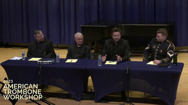 2023 American Trombone Workshop Live Stream Day 4 - Education Panel смотреть онлайн
