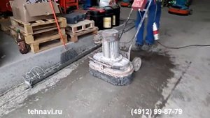 Мозаично-шлифовальная машина СО-307. Сегменты МШМ. Принцип работы и тестирование.