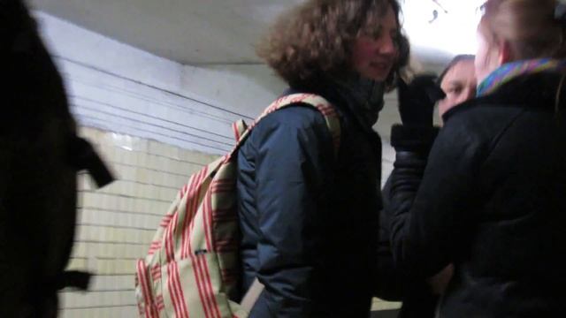 Станция метро "Университет" // 29 марта 2014 смотреть онлайн