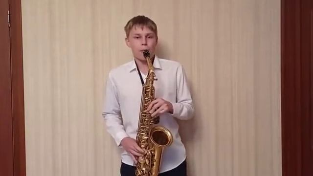 Данил Ненахов 14 лет, Эстрадные инструменты. З.Абрэу ТИКО-ТИКО самба. смотреть онлайн