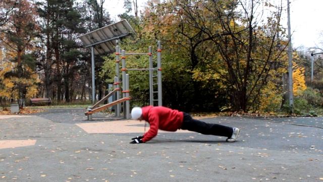 Tiger Push-Ups