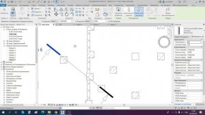 Наклонная колонна в ревите
