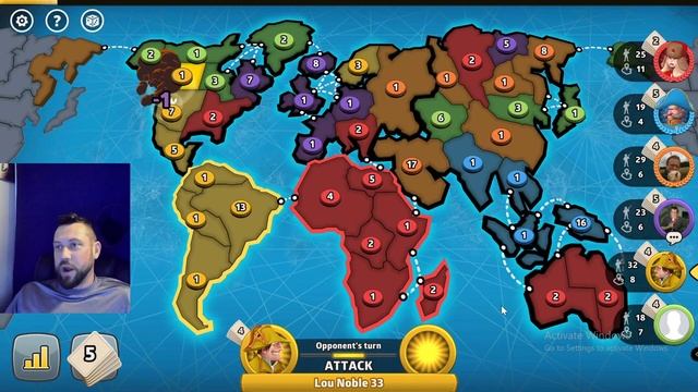 Game 25: Risk Global Domination Rank Up Series