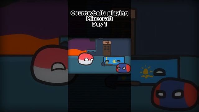 Countryballs Playing Minecraft Day 1 - The Boys Meme #shorts #countryballs #minecraft #meme #theboy смотреть онлайн
