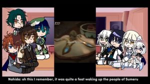 Genshin Impact Reacts to Lumine (Female MC) 1/?