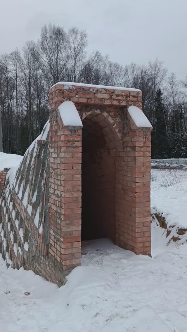 Погреб готов к засыпке