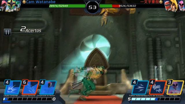 Cameron Watanabe VS Scorpina - Power Rangers Legacy Wars смотреть онлайн