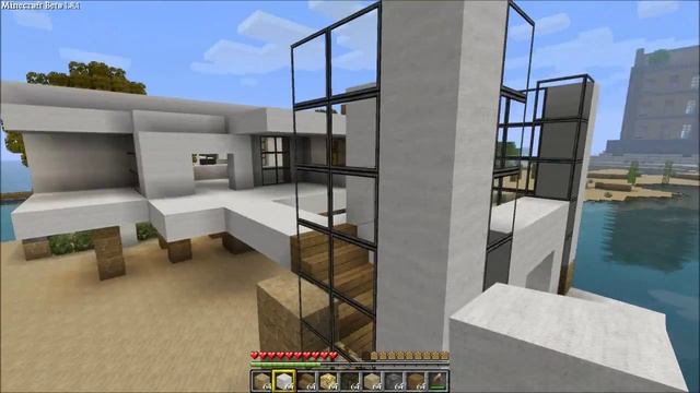 Minecraft Tutorial HD: Modern House 2 - Part 2