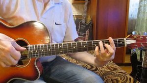 За окошком свету мало-Э.Колмановский (как играть на гитаре аккорды)