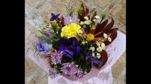 Букеты на 1 сентября из садовых цветов своими руками.