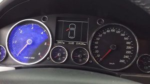 Холодный пуск Фольксваген Туарег 2,5 TDI, 2005