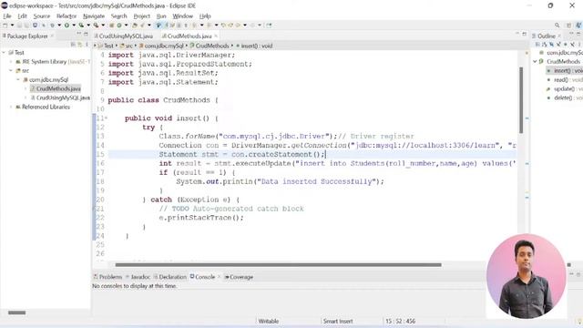 JDBC Operation in Java and MySql |Hindi | Urdu | Insert Update Delete operation #java #studypoint смотреть онлайн