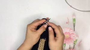 ДЕТСКАЯ ШАПОЧКА-ШЛЕМ «ГНОМ» Часть-2 Спицами