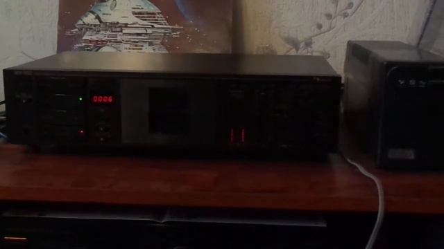 Воспроизведение кассетной деки Nakamichi , катушечник Akai GX - 635 D