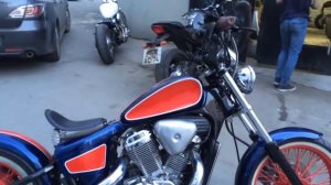 Honda steed 600 bobber