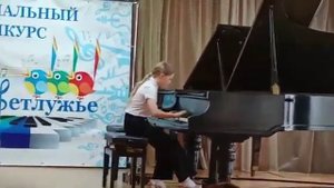 Этюд соль-минор Лешгорн исполняет Малышева Анна