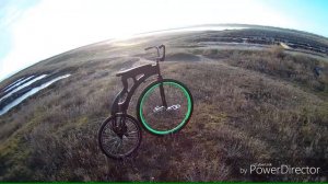 Максоход Евпатория : ) Деревянный велосипед :) Evpatoriya Penni Farting raid ;)