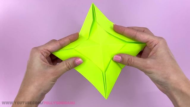 NO glue, NO tape, NO cuts, seriously | How to make origami button toy [origami pop it] смотреть онлайн