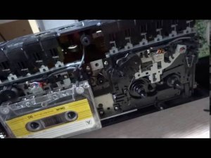 Профилактика магнитофона Panasonic Чистка и смазка