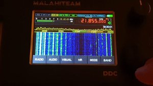 Малахит-DDC: прием ДВ, СВ, КВ с широкими полосами обзора. Настройка FFT (водопада)