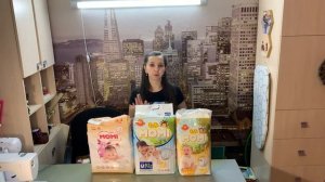 Японские подгузники MOMI.Какие в данной линейке лучшие! Мое мнение.