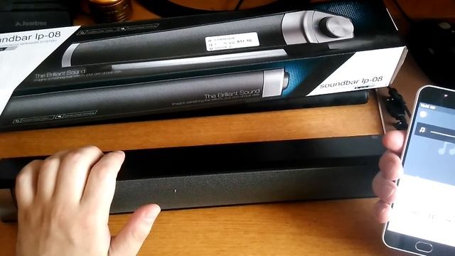 Саундбар с сабвуфером LP-08 или монументальная Bluetooth колонка смотреть онлайн