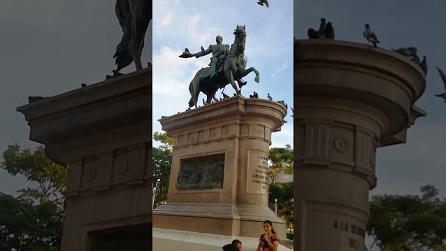 Monumento de Gerardo Barrios año 1909