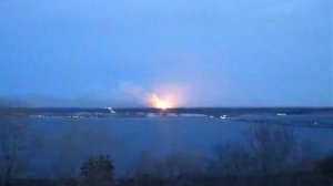 Пожар на арсенале в Ульяновске Часть 2