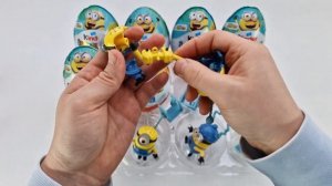 Kinder Surprise Minions Eggs MAXI "Applaydu" - The whole collection! 2024