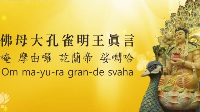 佛母大孔雀明王心咒 【能滅一切諸毒 怖畏災惱 攝受覆育 一切有情 獲得安樂】真言 смотреть онлайн