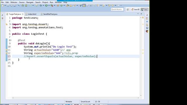 Selenium WebDriver TestNG Tutorial Day 1 смотреть онлайн