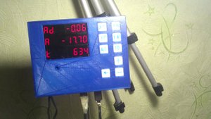 DRO или УЦИ(устройство цифровой индикации на ардуино) для токарного станка, новая прошивка.