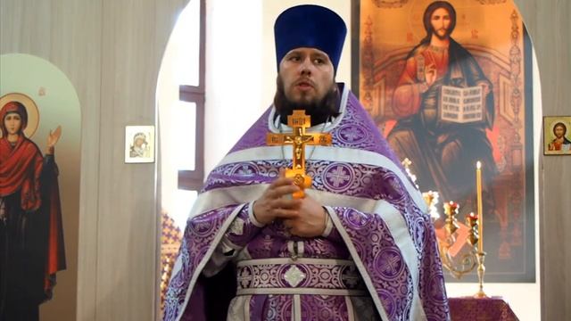 Проповедь настоятеля храма в праздник Воздвижения Креста Господня 27 сентября 2020 г. смотреть онлайн