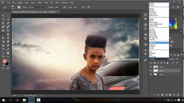 Change Hairstyle in Photoshop | Photoshop Tutorial смотреть онлайн