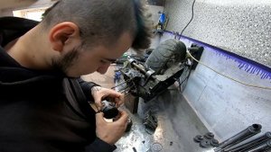 Полный разбор мотора Yamaha Axis 124 Malossi / Cостояние цпг, коленвала...