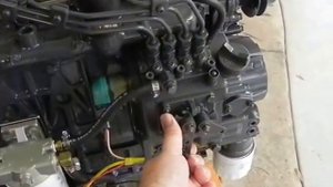 Kubota V1505-T first run