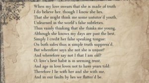 #sonnet138 #williamshakespeare         sonnet 138 william shakespeare summary in hindi