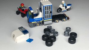 LEGO CITY 60244 Polizeihubschrauber-Transport