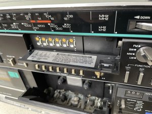 Винтажный двухкассетный AIWA CA-W90 Boombox 1984 года выпуска- редкий-ЯПОНИЯ-1984-1985-ГОД