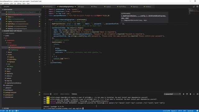 ReactJS Course (in English) - #11 - Form validation 2 смотреть онлайн