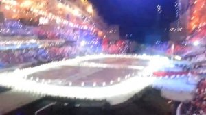 Олимпиада Сочи. Открытие. Выход сборной РФ.