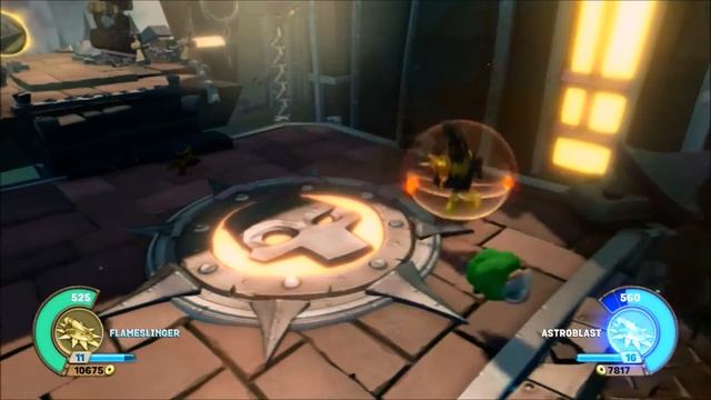 Skylanders Superchargers Walkthrough 100% | NIGHTMARE MODE | Astroblast + Cynder (2 Player) #9 смотреть онлайн