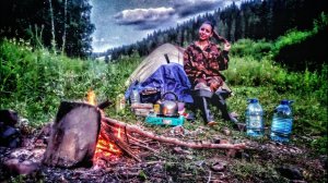 Рыбалка С Ночёвкой. Я, Жена, Тайга, Сплав По Реке