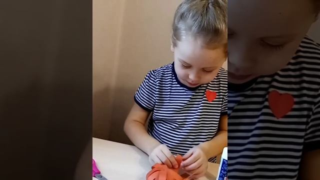 Тыковка на Хэллоуин ??️?.  Поделка тыква. Делаем поделку с детьми.