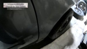 Установка передних крыльев на лада Калина