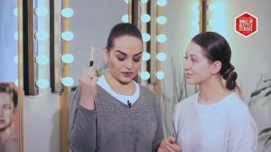 Вечерний графичный  макияж. Часть 1